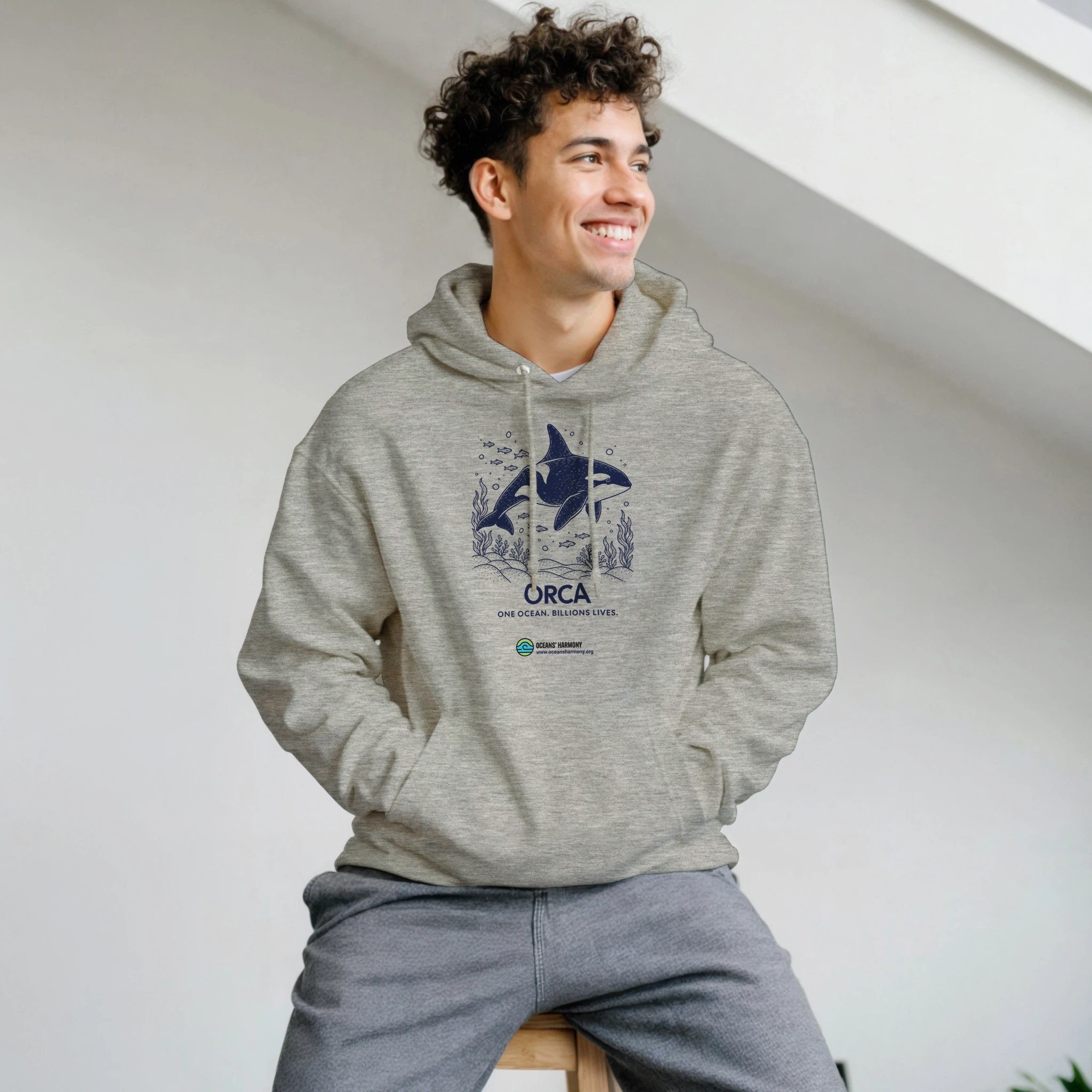 Save The Ocean Graphic Hoodie – Eco-Conscious Heavy Blend Pullover 10 1fbbb362-7809-4d71-ae78-205f1f0c7e30