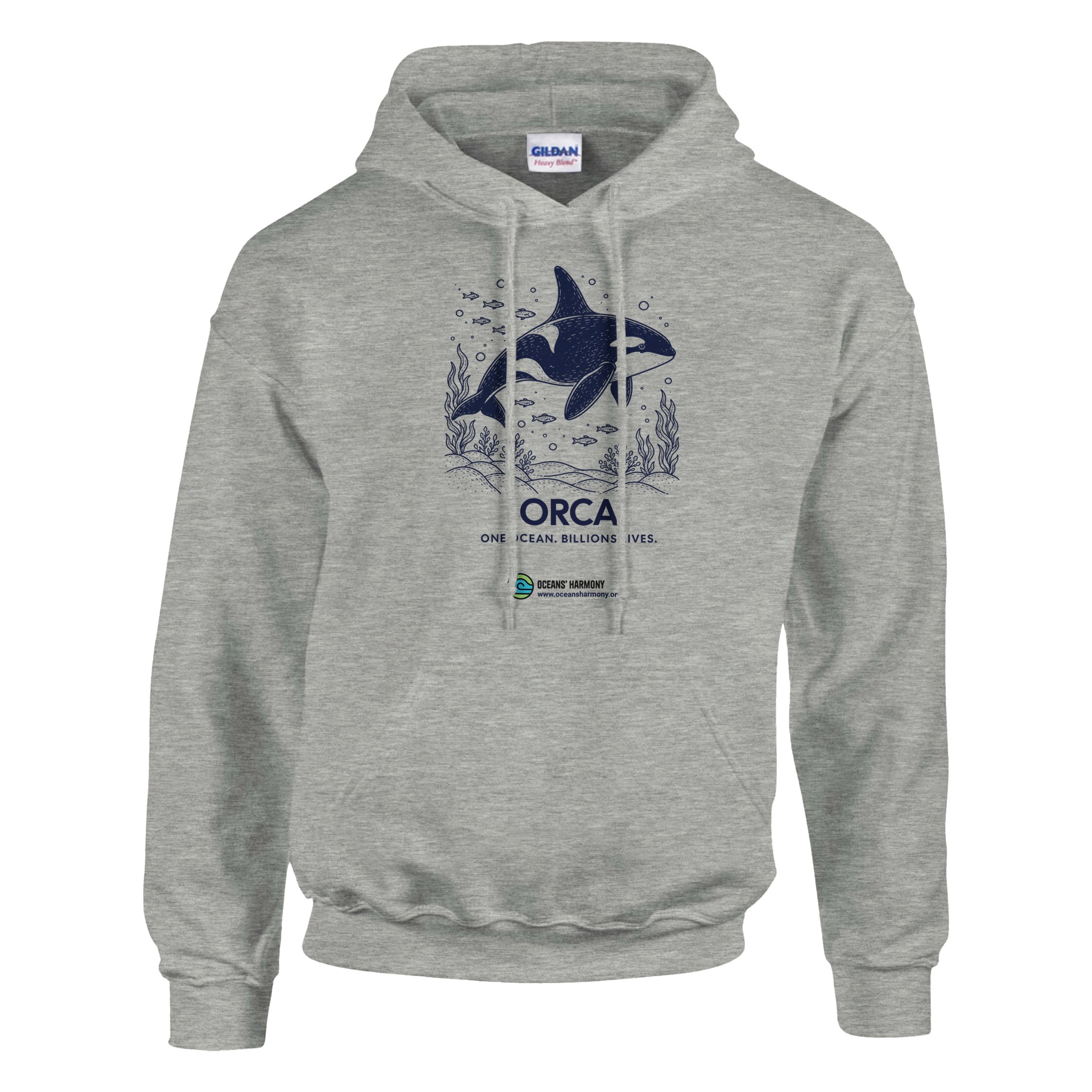 Save The Ocean Graphic Hoodie – Eco-Conscious Heavy Blend Pullover 4 96abf0e8-6bf7-43f7-81bb-7de89a84b74a