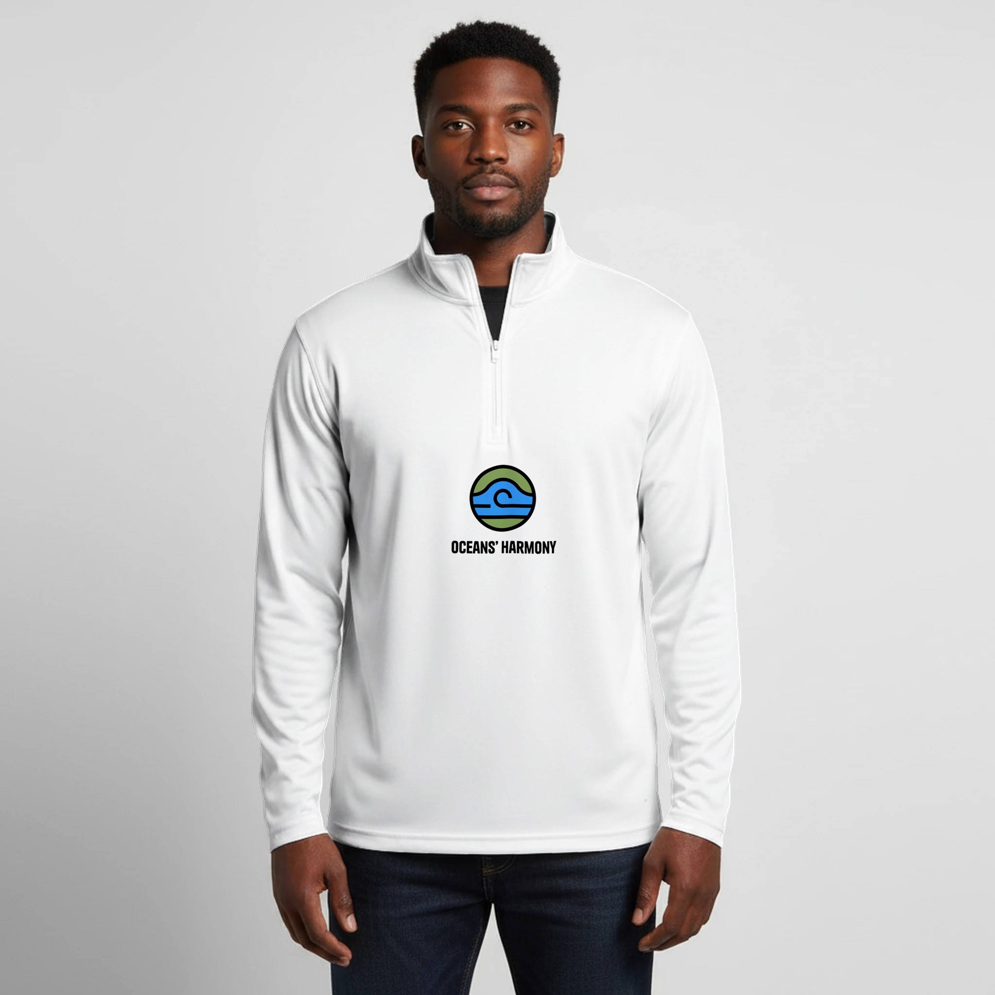 Adult Quarter-Zip Pullover | Oceans' Harmony 4 a7b1990d-49f4-488f-8af2-4a77c150b77f