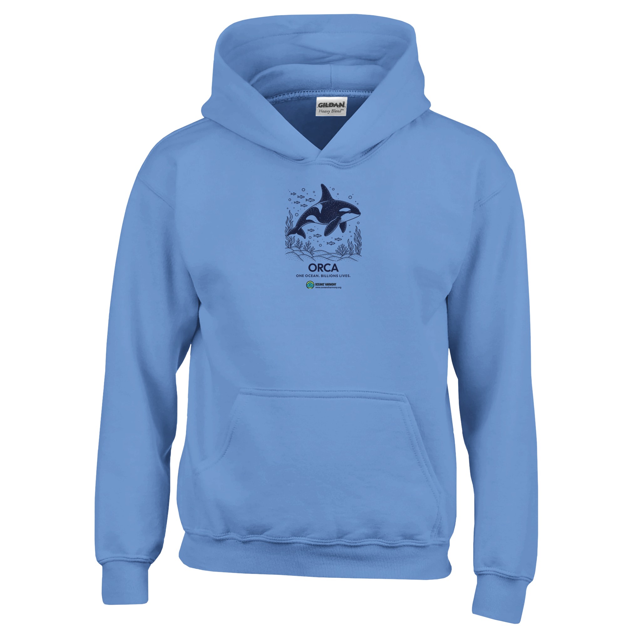 Kids Pullover Hoodie | Orca 1 ab48ad26-8cf7-4aa5-95f4-c0de3d79b4d8